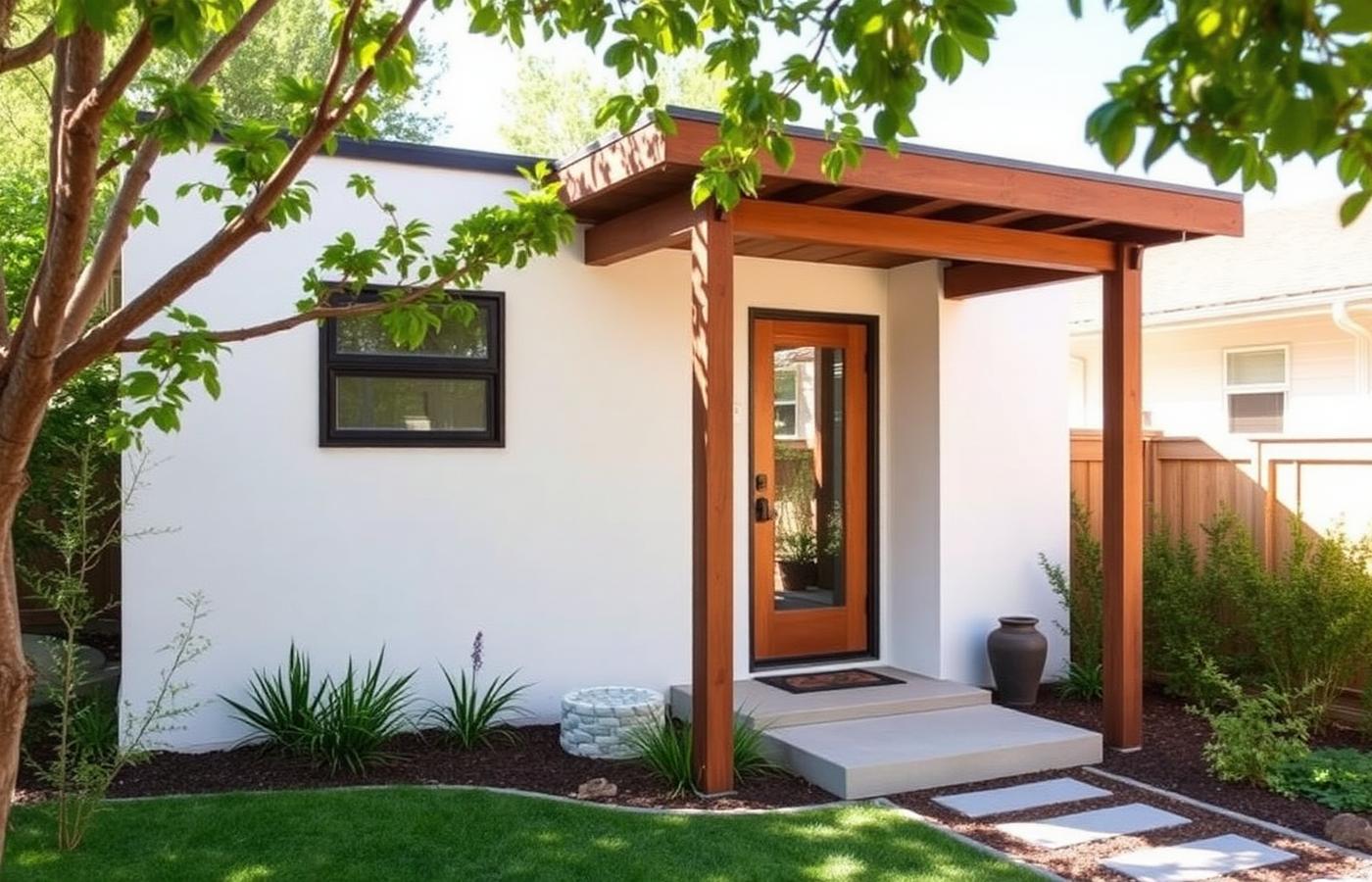 Modern Backyard ADU