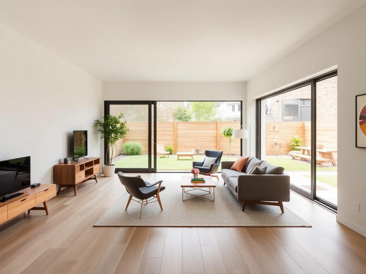 Sunlit Living Room