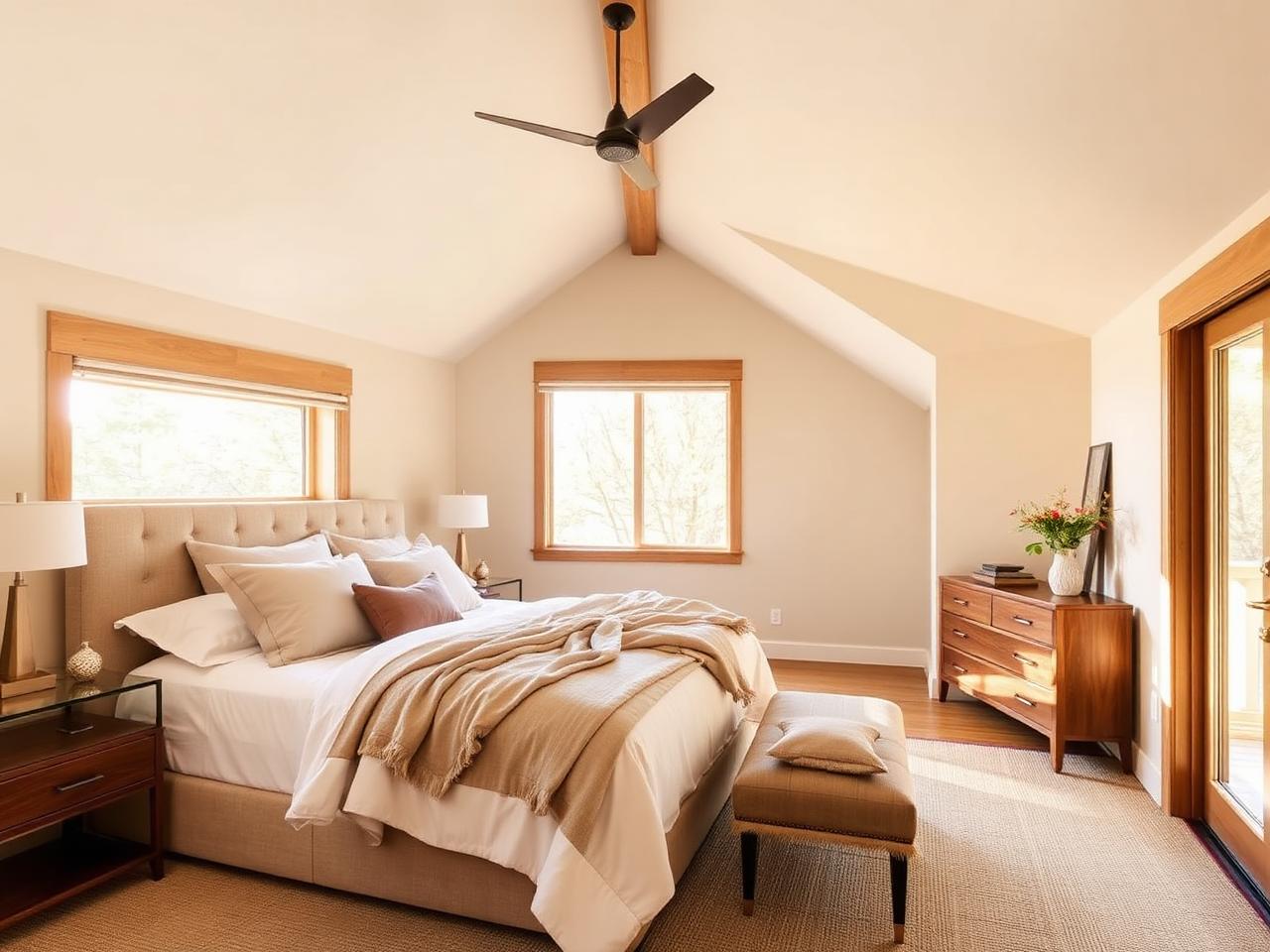 Vaulted Master Suite